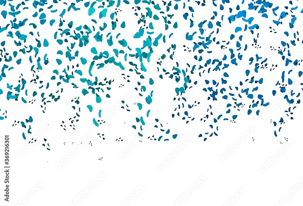 Light BLUE vector backdrop with abstract shapes. Light BLUE vector backdrop with abstract shapes.