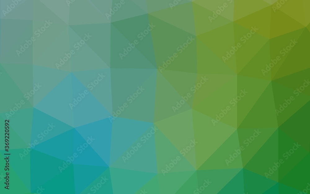 Light Blue, Green vector abstract polygonal layout. A sample with polygonal shapes. Completely new template for your business design. Light Blue, Green vector abstract polygonal layout. A sample with polygonal shapes. Completely new template for your business design.