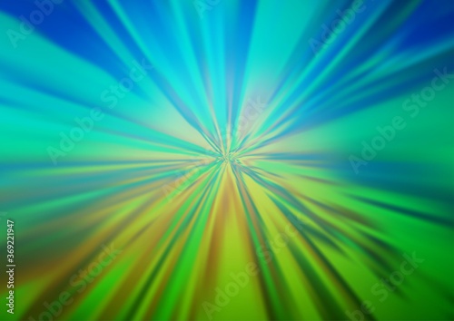 Light Blue, Green vector abstract bright background. Modern geometrical abstract illustration with gradient. The background for your creative designs.