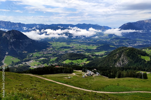 Beautiful apline panorama, Berchtesgaden, Germany © Sabs.e