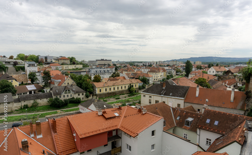 The historical city of Krems an der Donau, Austria
