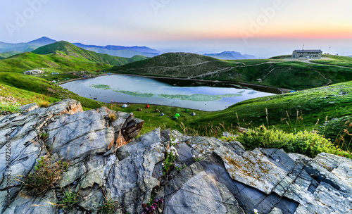 Lago Scaffaiolo Sunrise photo