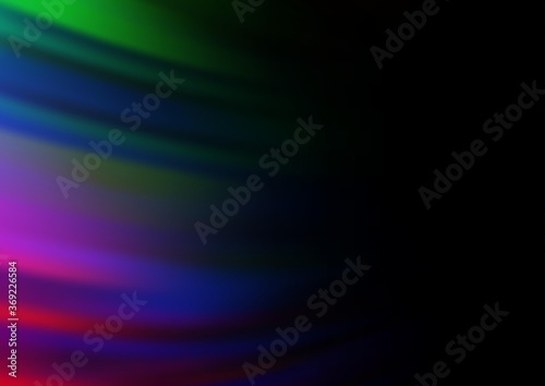 Dark Multicolor, Rainbow vector blurred background. A completely new color illustration in a bokeh style. Brand new style for your business design.