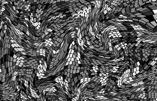 geometric wave pattern
