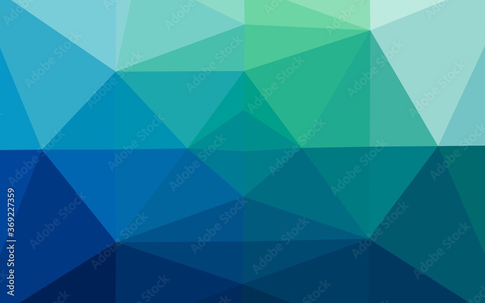 Dark Blue, Green vector shining triangular background. Geometric illustration in Origami style with gradient. New texture for your design. Dark Blue, Green vector shining triangular background. Geometric illustration in Origami style with gradient. New texture for your design.