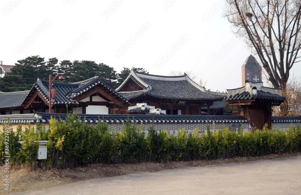 Naklejka premium South Korea Suwon Hwaseong Fortress