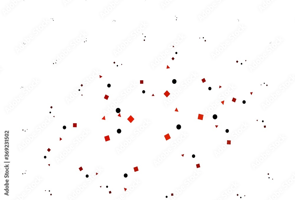 Light Red vector backdrop with lines, circles, rhombus. Light Red vector backdrop with lines, circles, rhombus.