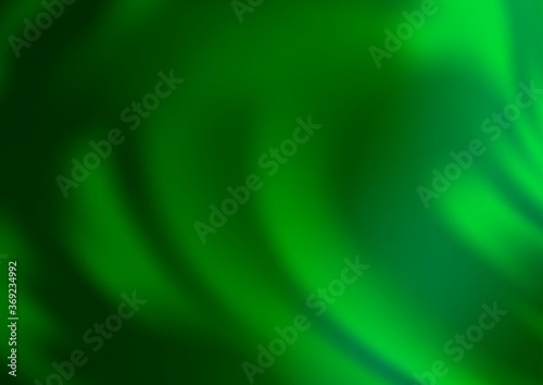 Light Green vector blurred bright background. A completely new color illustration in a bokeh style. A completely new template for your design.