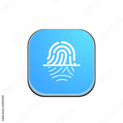 Scan Fingerprint - Button