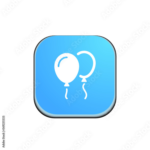 Balloon -  Button