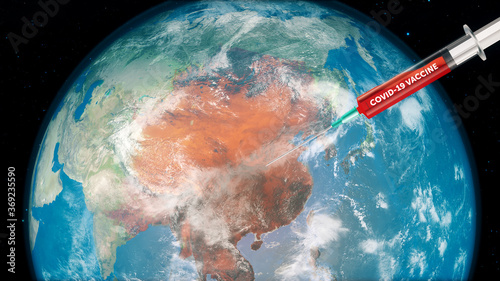 Finding the vaccine in the China Covid-19, progressing quickly in recovery