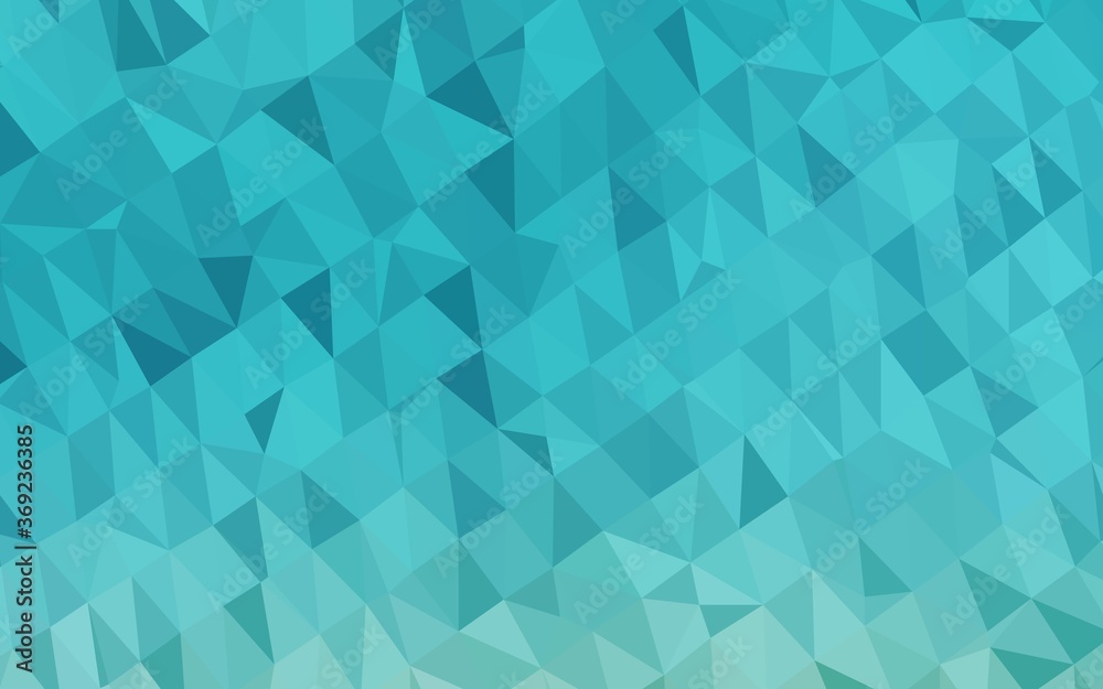 Light BLUE vector abstract polygonal cover. A sample with polygonal shapes. Template for your brand book. Light BLUE vector abstract polygonal cover. A sample with polygonal shapes. Template for your brand book.