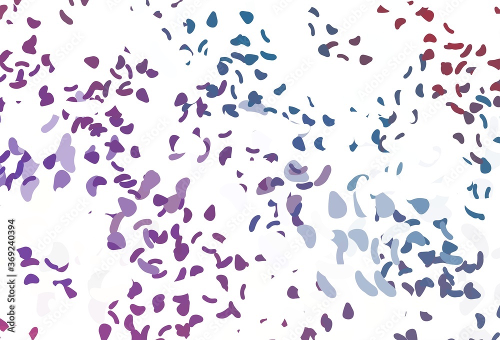 Light Blue, Red vector texture with random forms. Light Blue, Red vector texture with random forms.