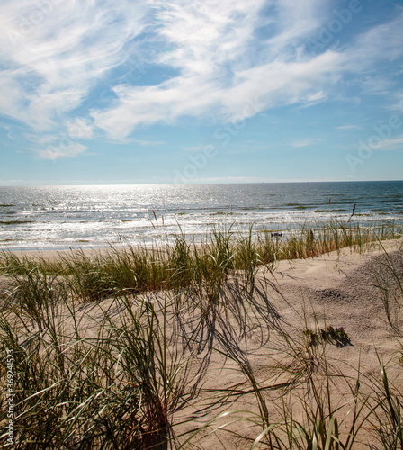 Sand dunes and sea © vladuzn