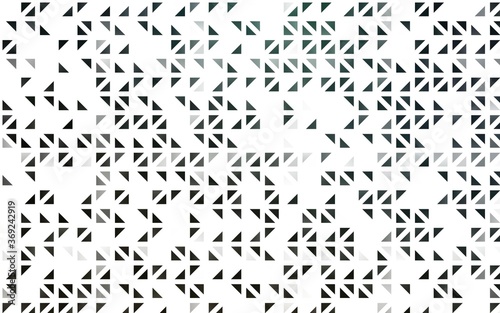 Light Green vector background with triangles. Abstract gradient illustration with triangles. Best design for your ad  poster  banner.