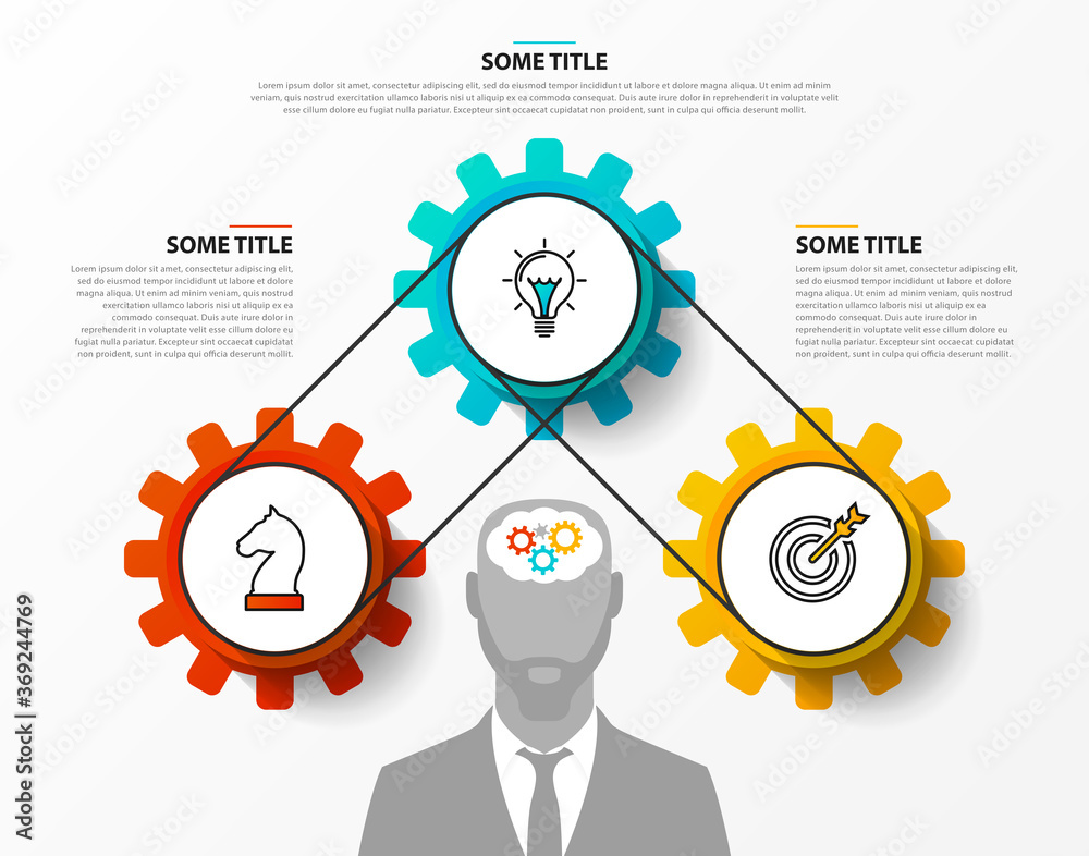 Infographic design template. Creative concept with 3 steps Infographic design template. Creative concept with 3 steps