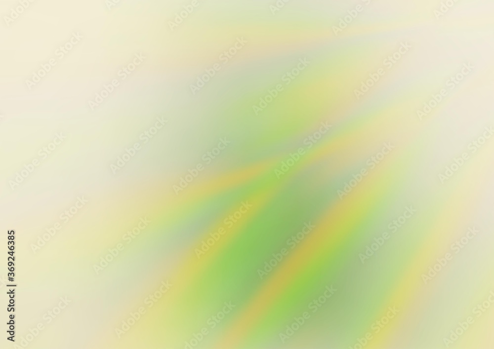 Light Green, Yellow vector blurred and colored template. Shining colorful illustration in a Brand new style. A completely new design for your business.