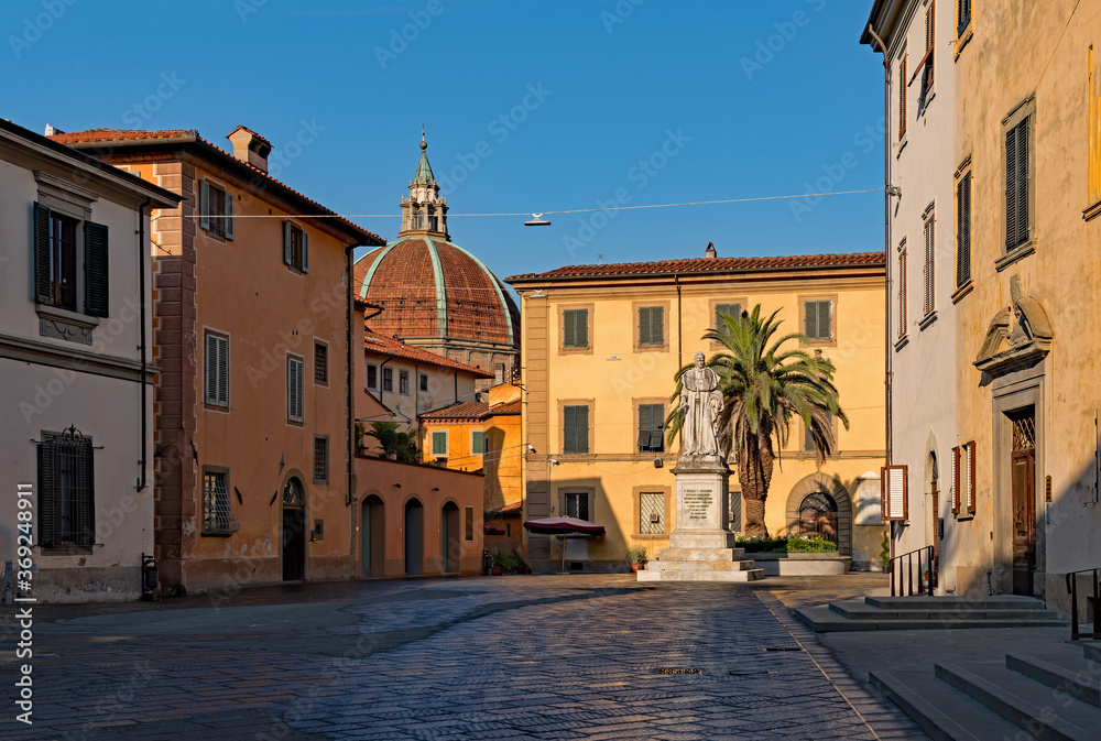 Altstadt von Pistoia in der Toskana, Italien 