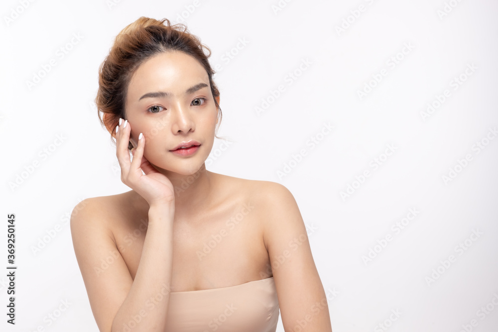 Beauty young woman healthy skin natural make up young beautiful model cosmetic and spa concept Beauty young woman healthy skin natural make up young beautiful model cosmetic and spa concept