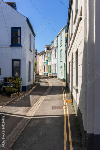 Appledore , Irshal Street once the home of the ladies of the night entertaining the sailors, now a highly desirable residential area