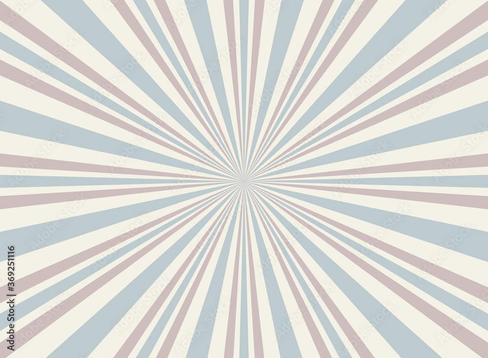 Sunlight retro horizontal background. Pale red, blue, beige color burst background. Sunlight retro horizontal background. Pale red, blue, beige color burst background.