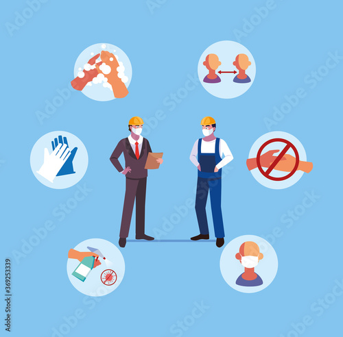 recommendations to prevent covid in industry operators