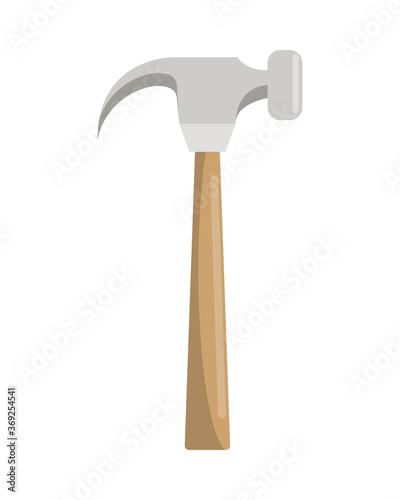 hammer construction tool isolated icon