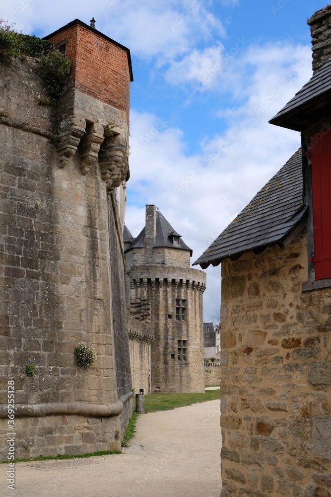 The Constable's tower in Vannes in Brittany