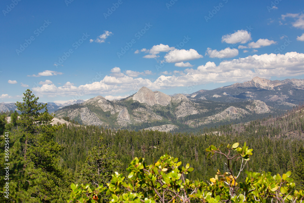 Blick auf den Half Dome, Yosemite National Park, Kalifornien, USA