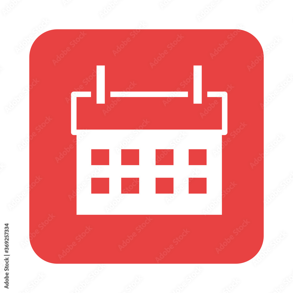 mobile application calendar reminder web button menu digital flat style icon mobile application calendar reminder web button menu digital flat style icon