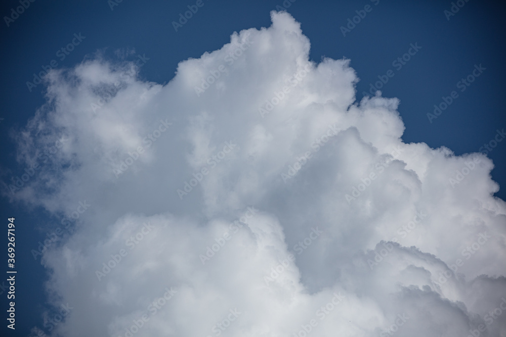 blue sky with clouds