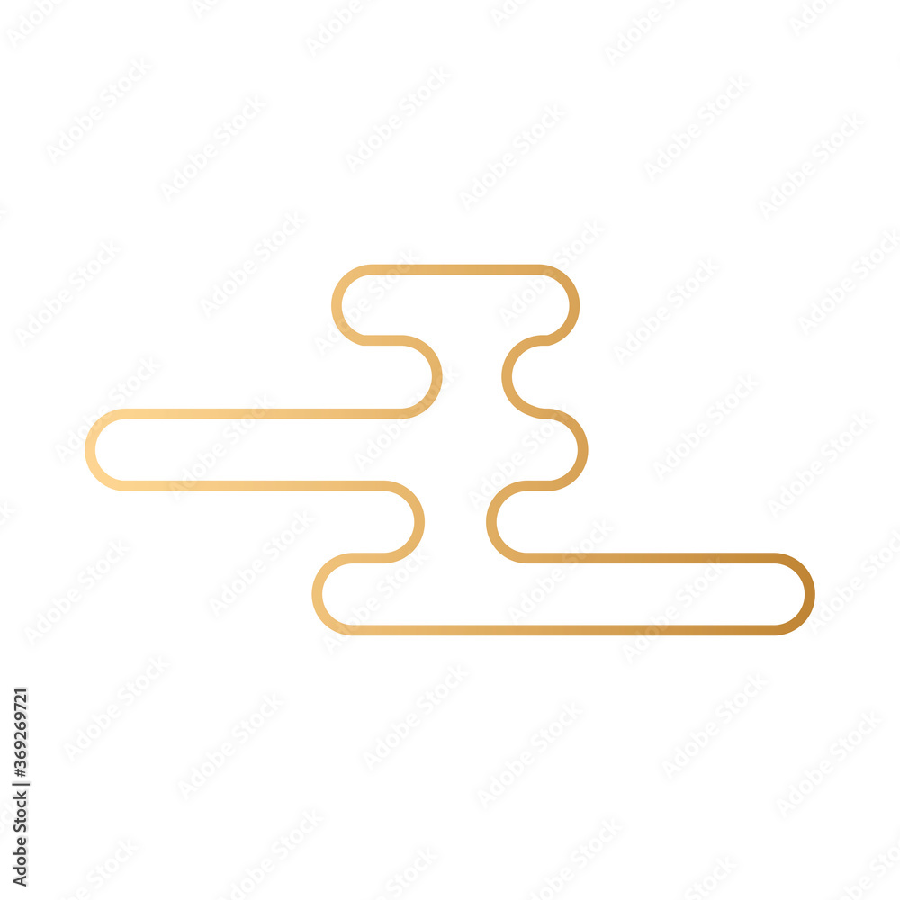 golden emblem decoration isolated icon golden emblem decoration isolated icon