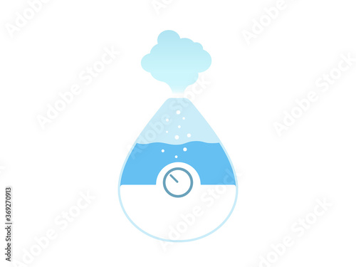 Air humidifier icon.  Air humidifier vector illustration. 