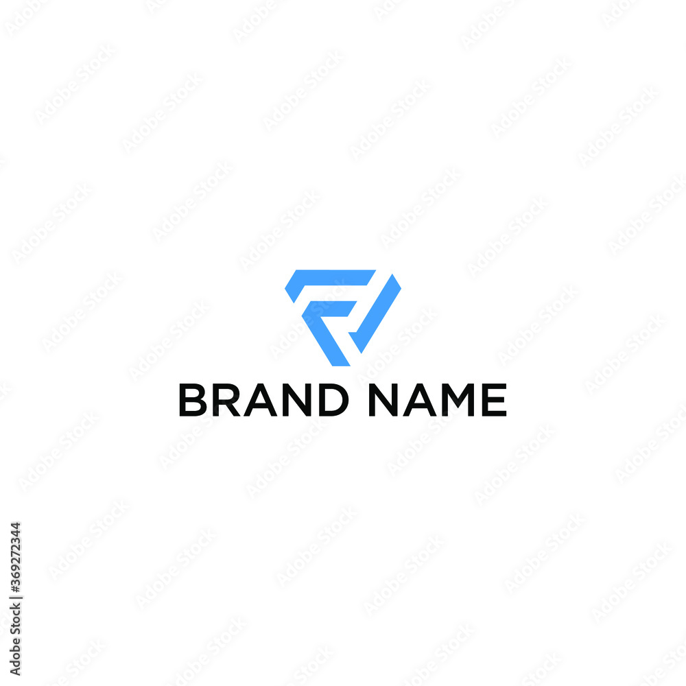 Modern unique Simple masculine letter F Logo for serious brand. Conveys elegant solid corporate firm professional services. 