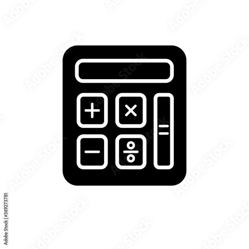 Calculator Icon Vector Illustration Design
