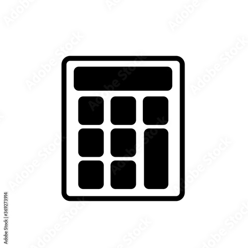 Calculator Icon Vector Illustration Design