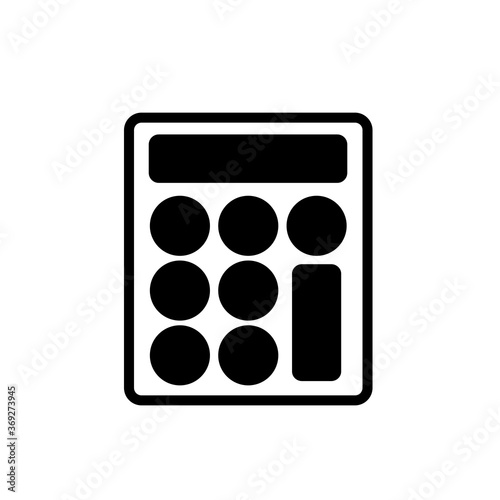 Calculator Icon Vector Illustration Design