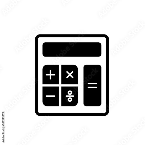 Calculator Icon Vector Illustration Design