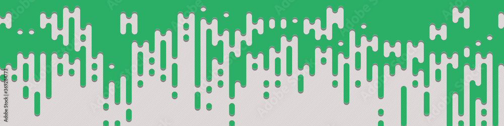 Abstract Rounded Color Lines halftone transition background illustration