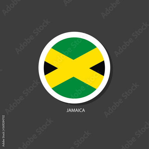 Free Download Jamaica flag Vector circle with flags.	
 - GFXLoad
