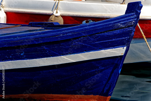 Barche per la piccola pesca tipiche della zona ionica Etnea  photo