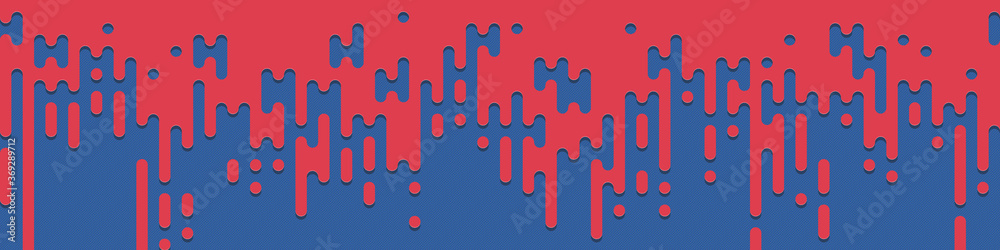 Abstract Rounded Color Lines halftone transition background illustration