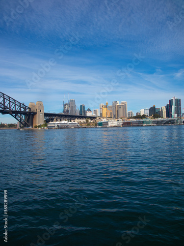 Panoramic view of Sydney Harbour NSW Australia