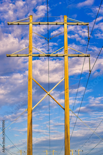 High Tension Power Lines