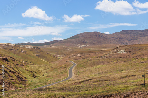 Landscape in the beautiful Golden Gate Highlands National Park, Freestate, South Africa photo