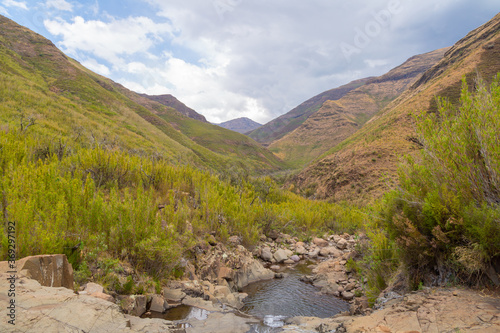 Hlotse River in Tsehlanyane National Park, Leribe District, Kingdom of Lesotho, southern Africa