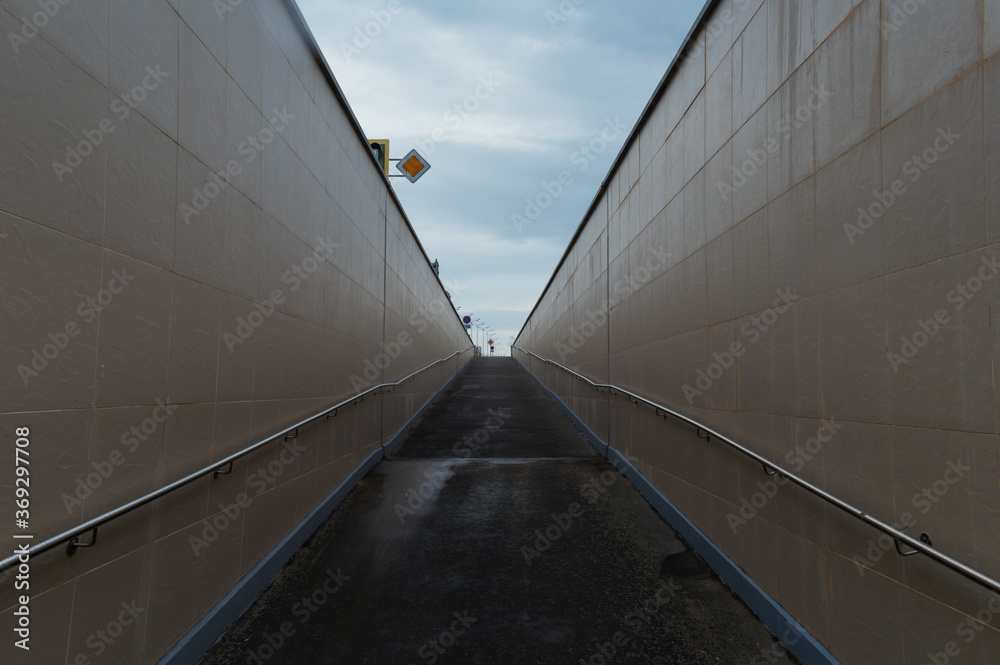 Fototapeta premium The ramp of the underpass 2