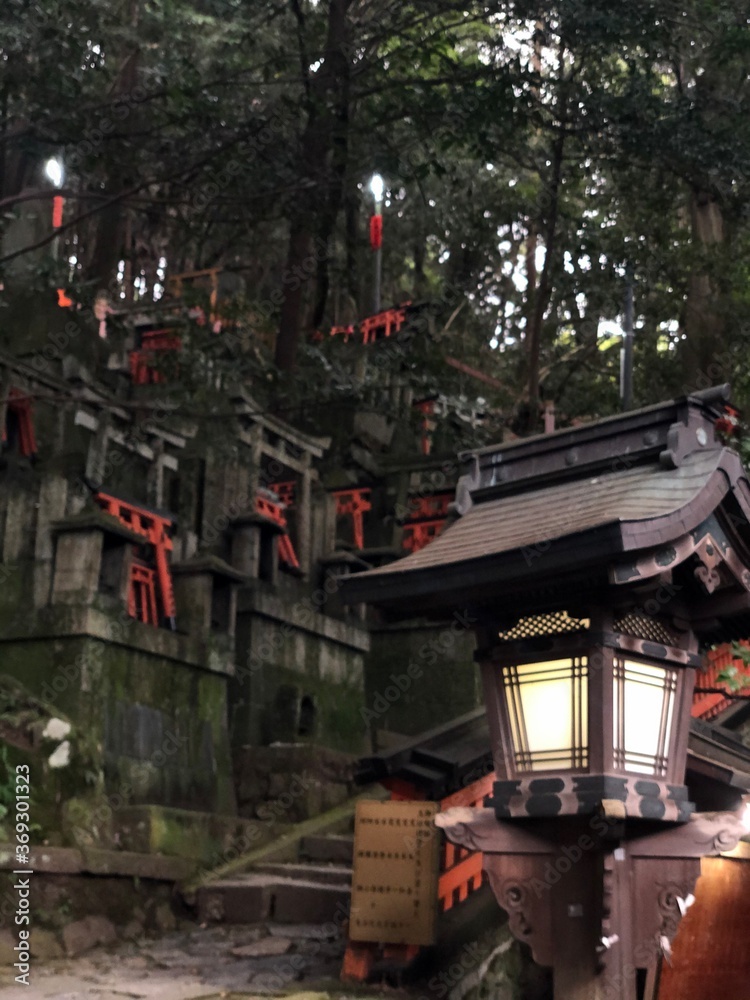 traditional Japanese lantern 
