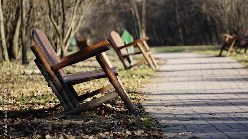 bench in the park