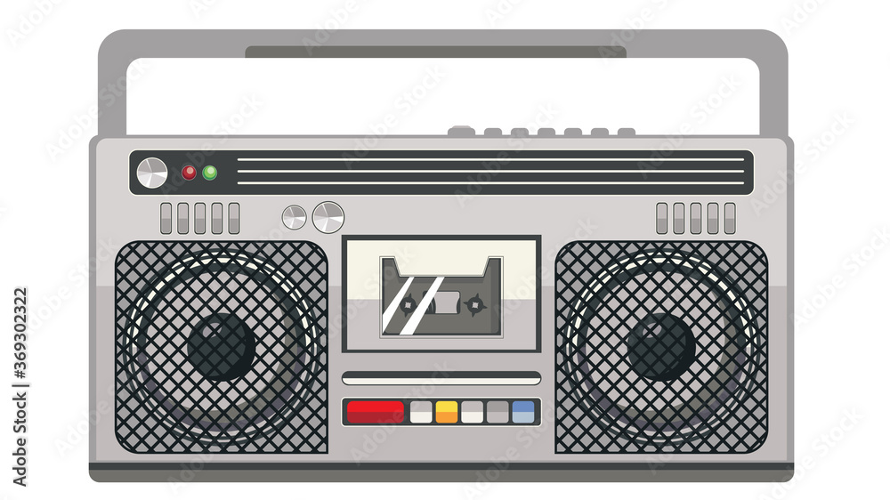 Retro portable boombox Retro portable boombox